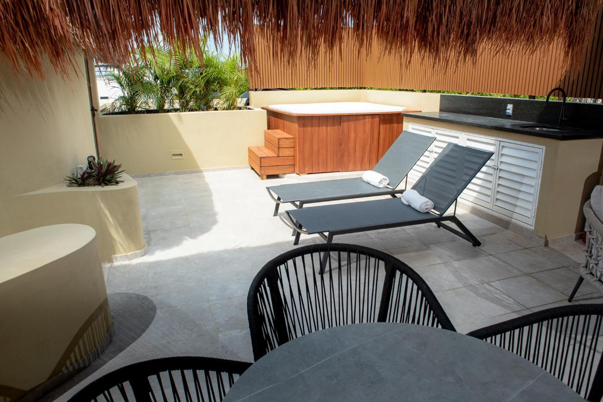Maya Villa Condo Hotel And Beachclub Playa del Carmen Exterior foto